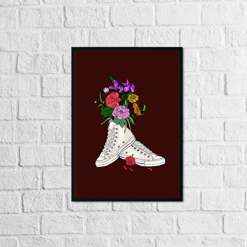 SNKRGIRLオリジナル 花言葉ポスター 全20色 (¥3980〜¥8980)