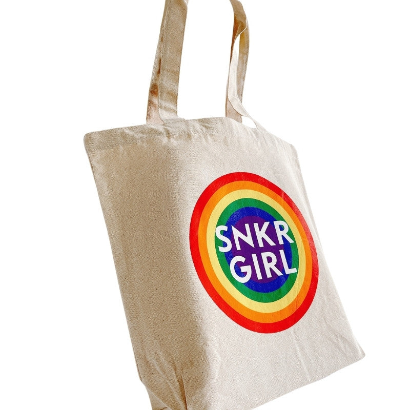 Pride Tote Bag Rainbow Circle Logoトートバッグ