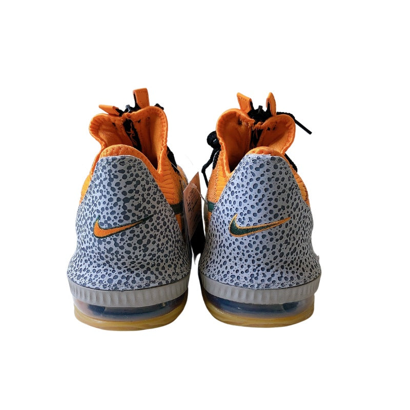 NIKE LEBRON XVI LOW AC KUMQUAT-BLACK | 25.0cm | CD9471-800