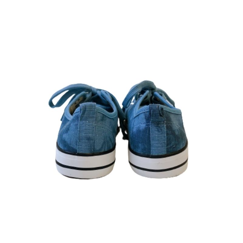 Wクッションキャンバスシューズ (ブルーグラビティー)