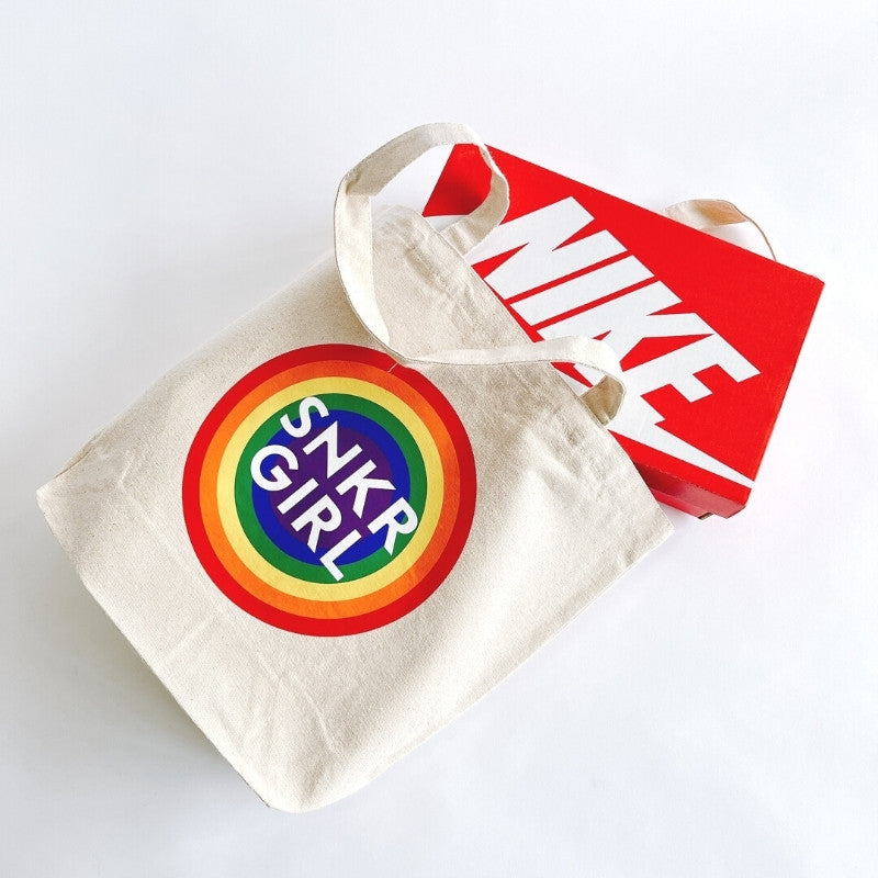 Pride Tote Bag Rainbow Circle Logoトートバッグ