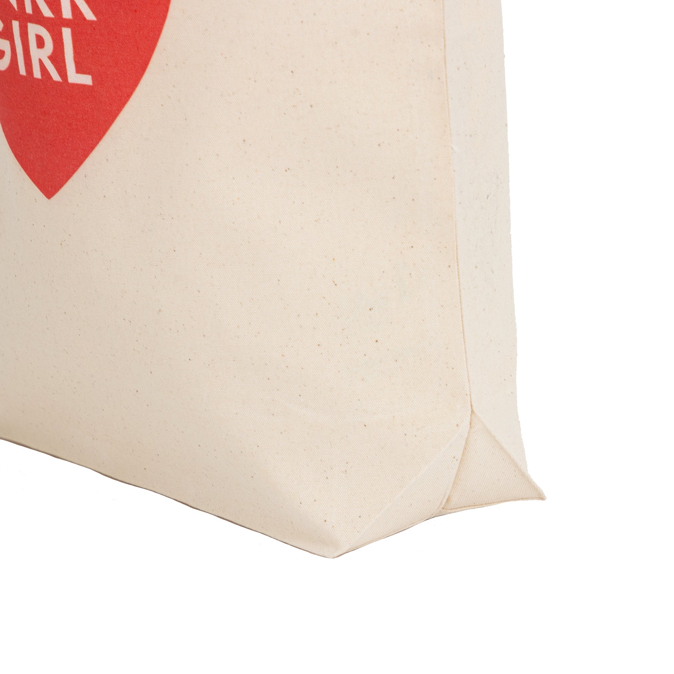 SNKRGIRL オリジナルハートロゴ キャンバストートバッグ :「SNKRGIRL」