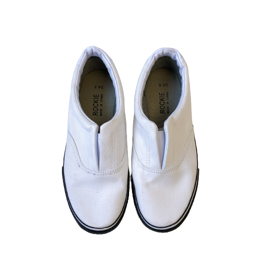 ロール底タイプカックスシューズ (ホワイト)