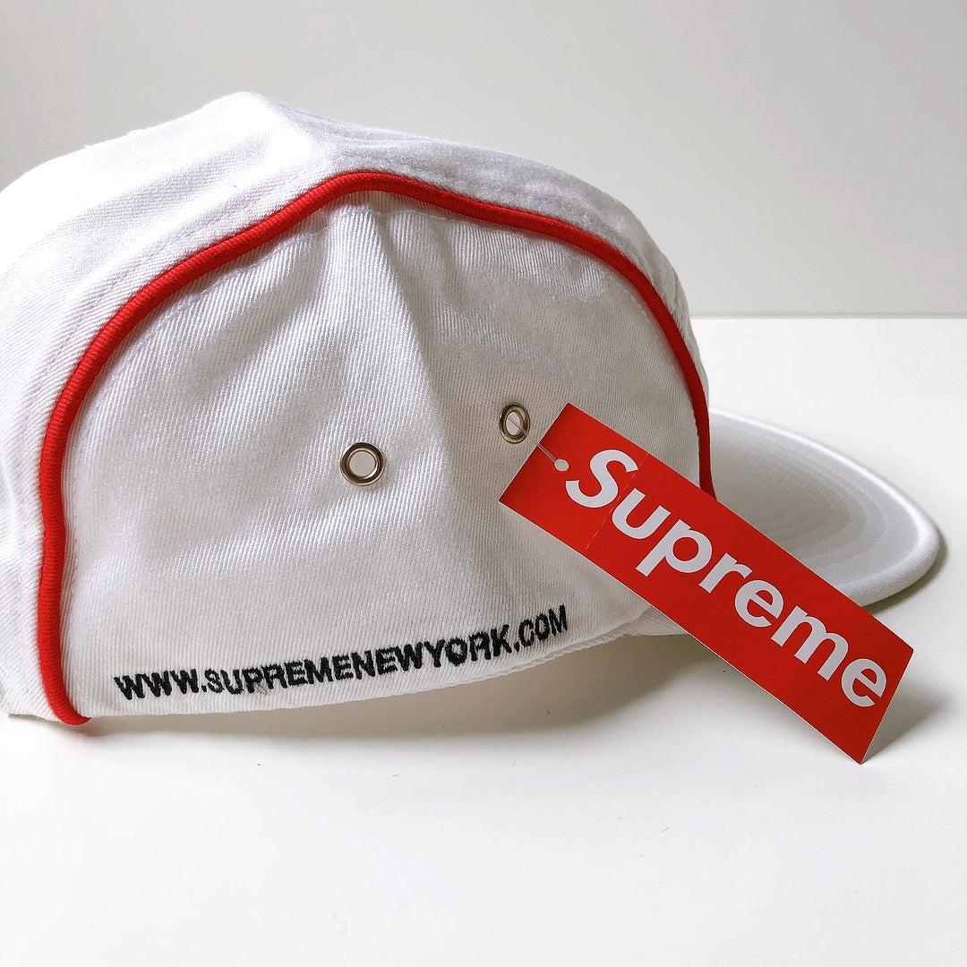 『Supreme』 Piping Camp Cap パイピングキャンプキャップ 5パネルキャップ / ホワイト
