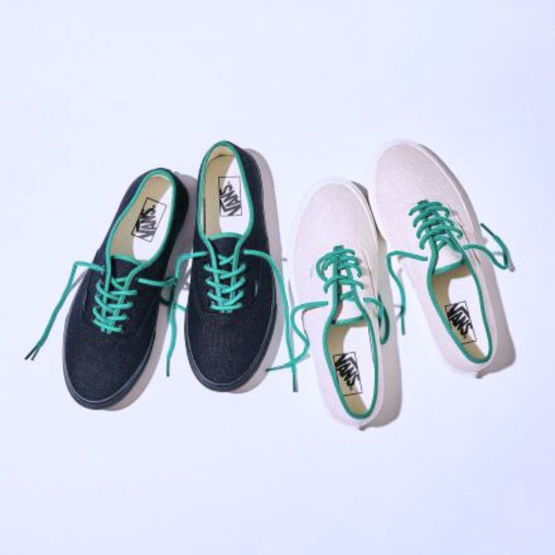 vans AUTHENTIC HEMP V44CF NATURE/GREEN | 24.5cm