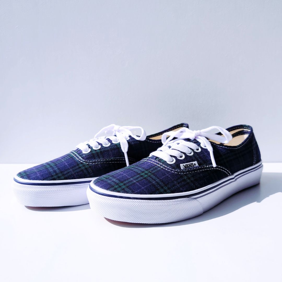 vans AUTHENTIC PREPPY V44CF GREEN CHECK | 24.5cm