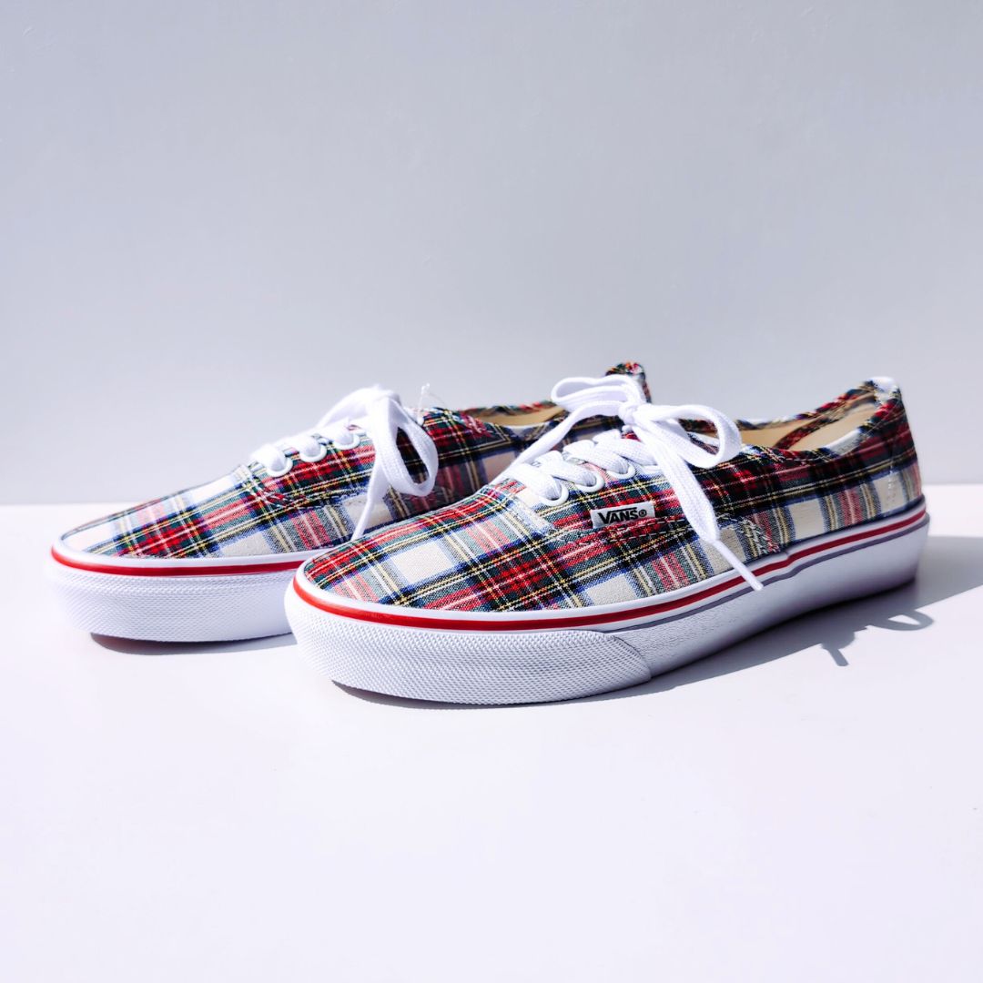 vans AUTHENTIC PREPPY V44CF WHITE CHECK | 24.5cm