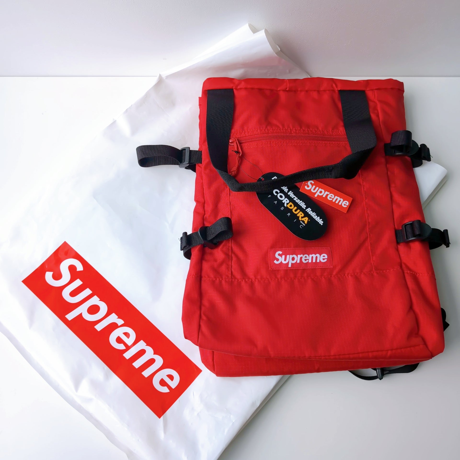 Supreme 2019SS バックパック リュック (Red)