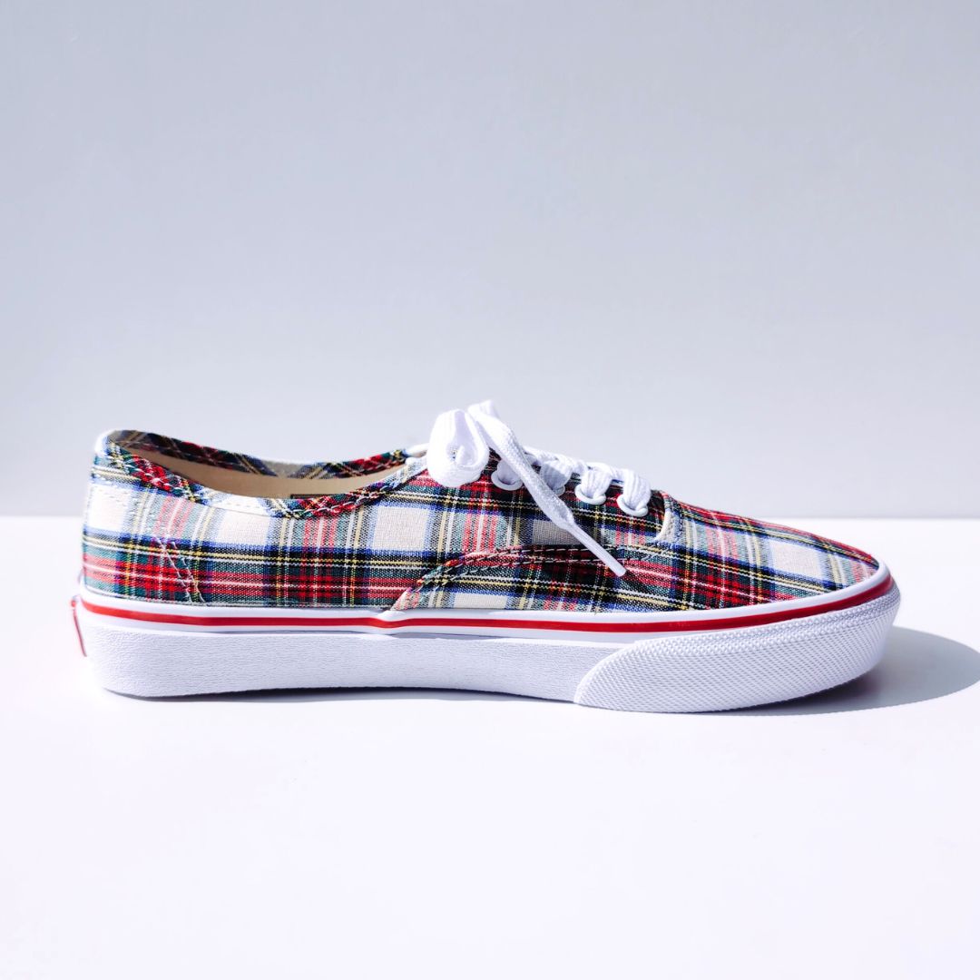 vans AUTHENTIC PREPPY V44CF WHITE CHECK | 24.5cm