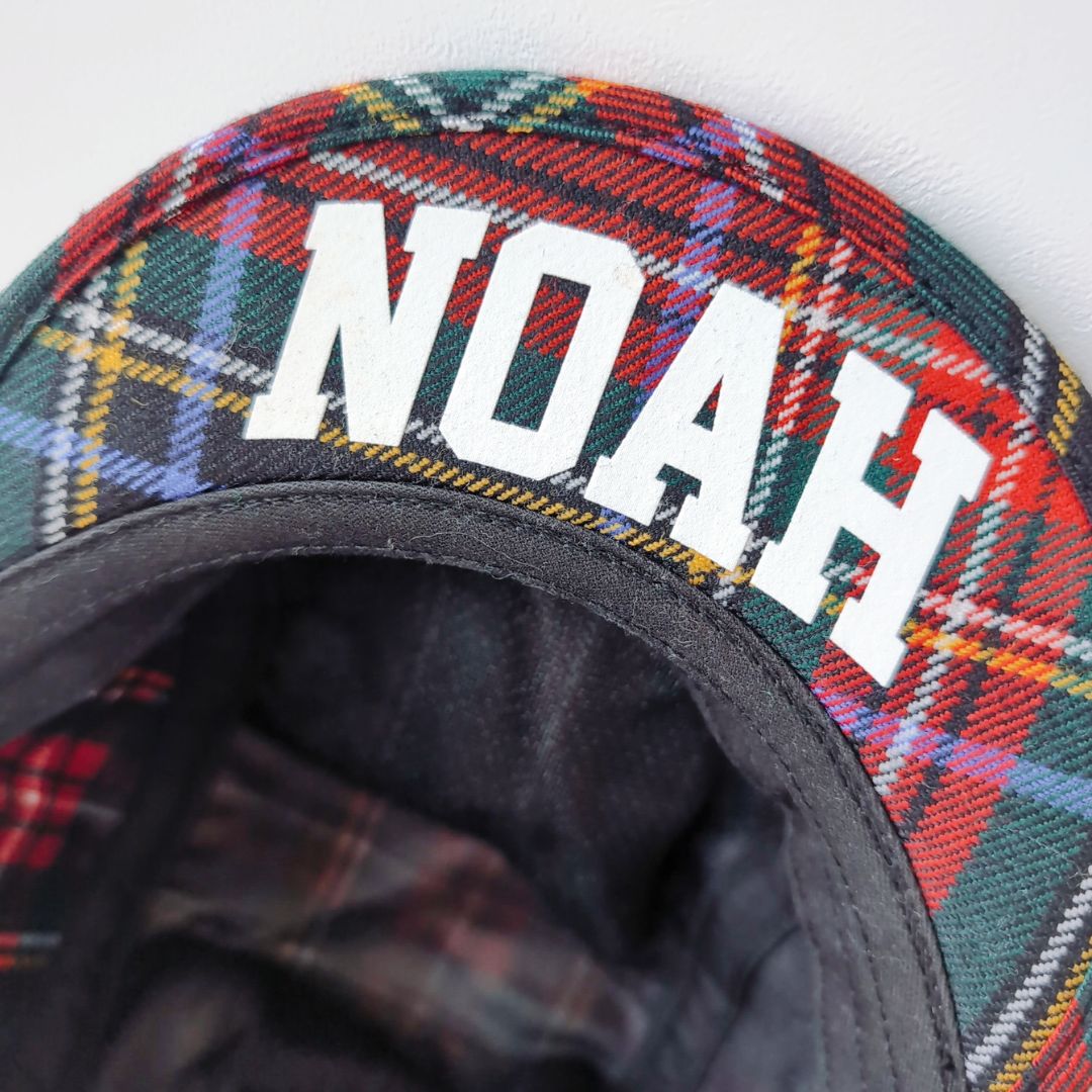 『NOAH check cap 』チェックキャップ