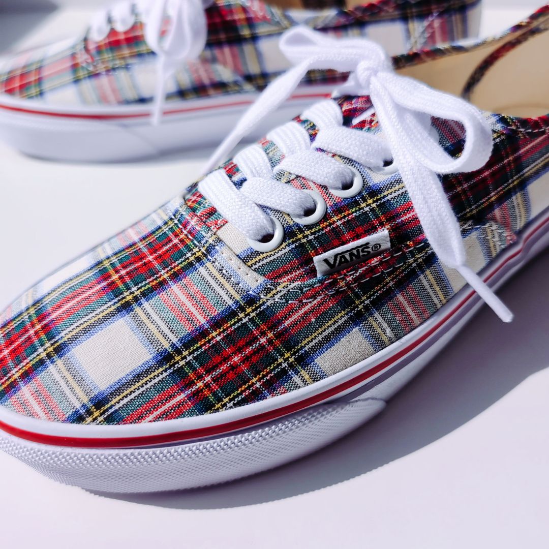 vans AUTHENTIC PREPPY V44CF WHITE CHECK | 24.5cm