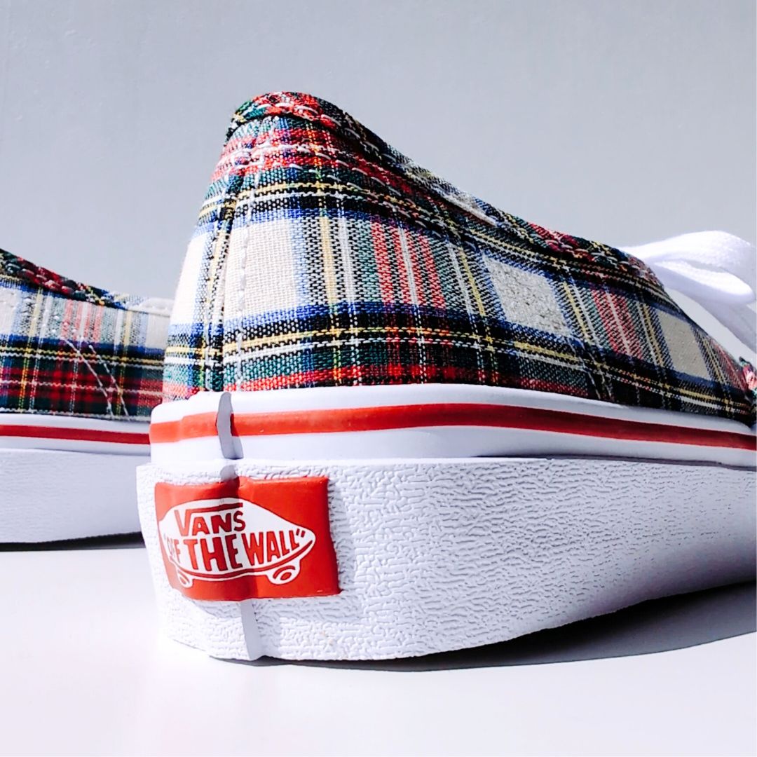 vans AUTHENTIC PREPPY V44CF WHITE CHECK | 24.5cm