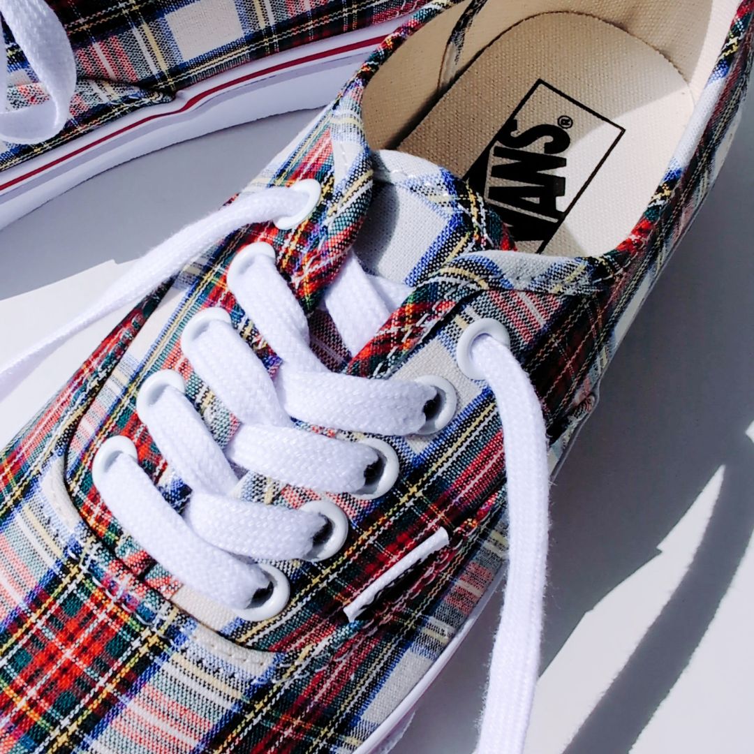 vans AUTHENTIC PREPPY V44CF WHITE CHECK | 24.5cm