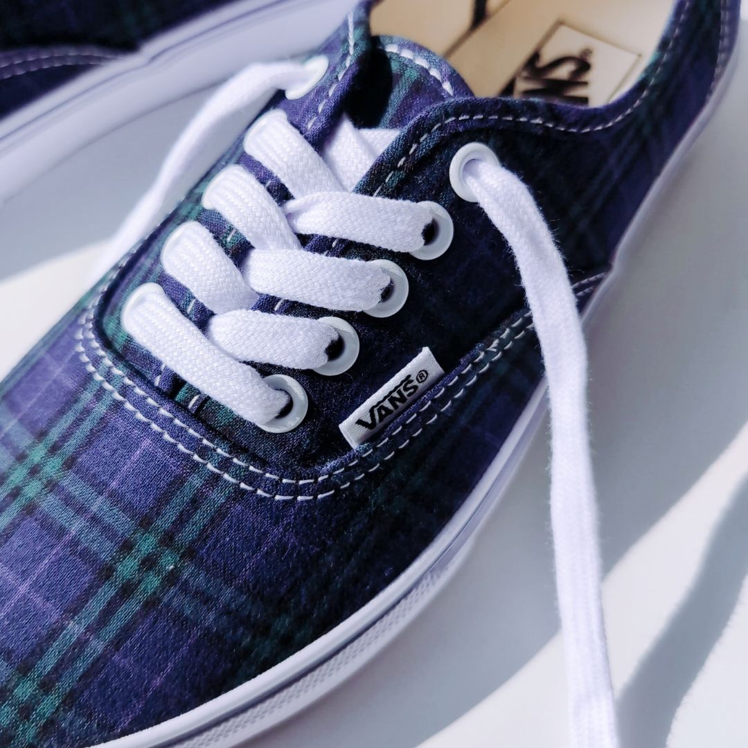 vans AUTHENTIC PREPPY V44CF GREEN CHECK | 24.5cm