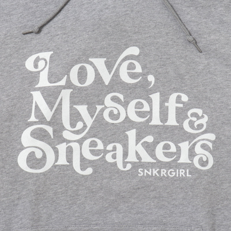 SNKRGIRL hoodie (gray)/ オリジナルパーカー (グレー)