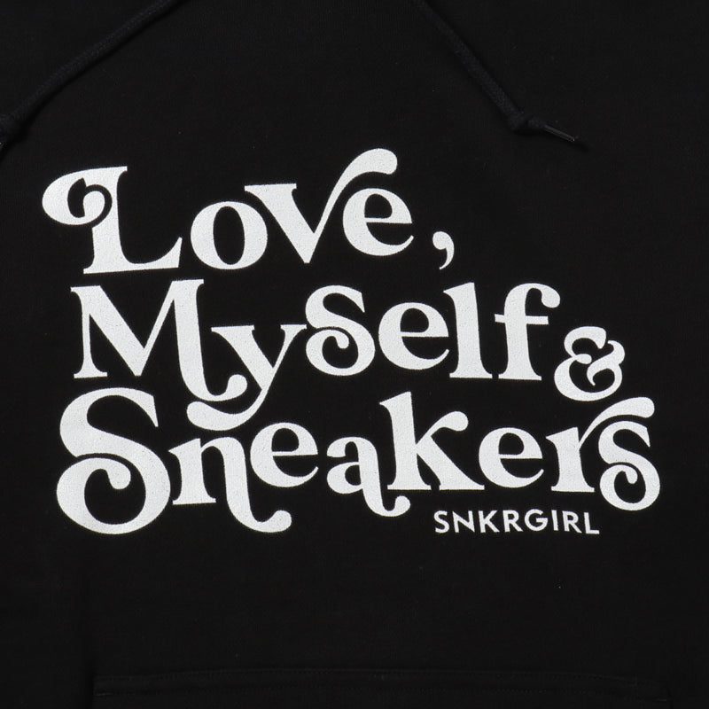 SNKRGIRL hoodie (black)/ オリジナルパーカー (ブラック)