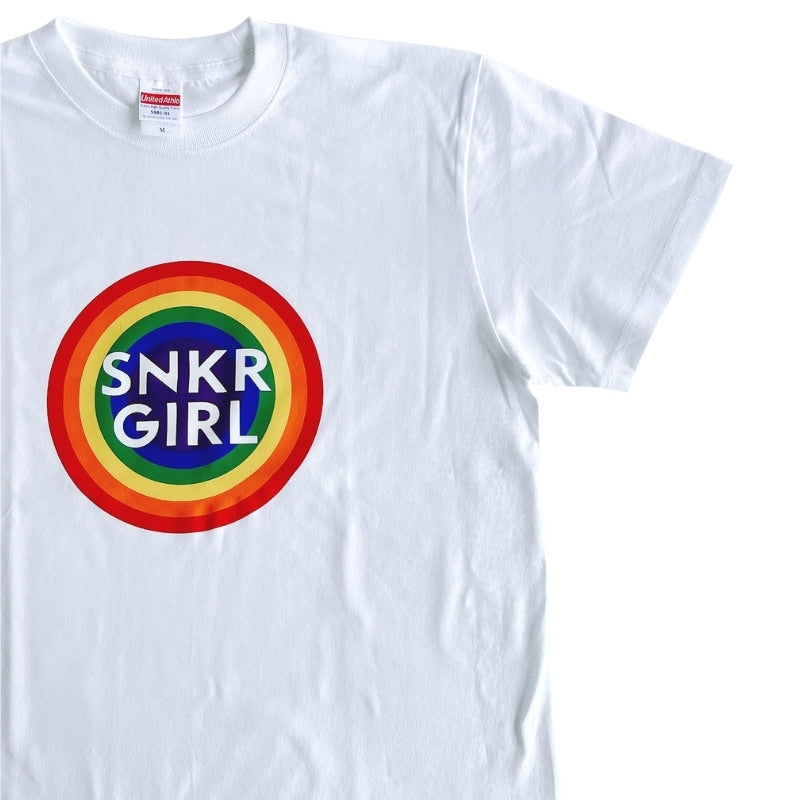 Pride T-Shirt Circle Rainbow Logo Tシャツ